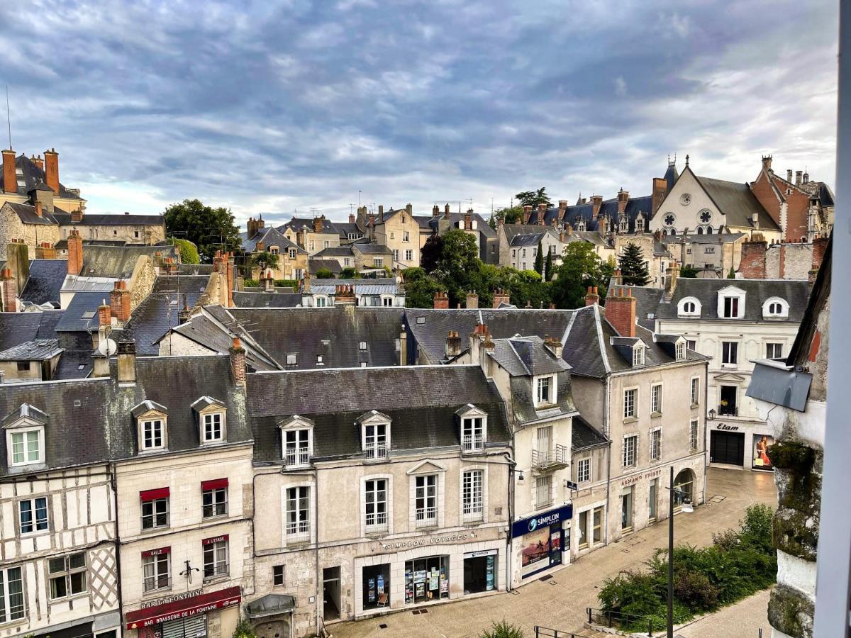 ☆ Sur Les Toits De Blois ☆ T2 Avec Vue Chateau Apartment Bagian luar foto